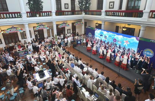 上合組織國(guó)家青年學(xué)生“萬(wàn)花筒”文化市集在津啟幕，共筑文化藝術(shù)交流之橋