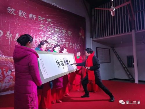 放歌新時代，文化進萬家——2019新春系列文化活動百臺村晚走進蘭溪紀實